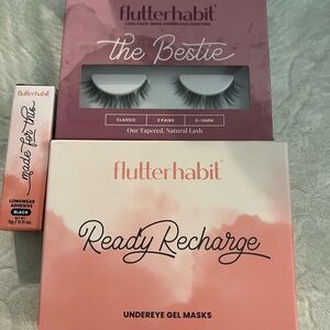 Pink and Black Face Mask Set